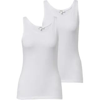 s.Oliver Tanktop Weiß M
