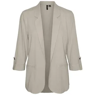 Vero Moda Kurzblazer »VMJESMILO 3/4 LOOSE BLAZER WVN NOOS« mit Leinen, beige