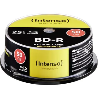 Intenso BD-R 50 GB 25 St.