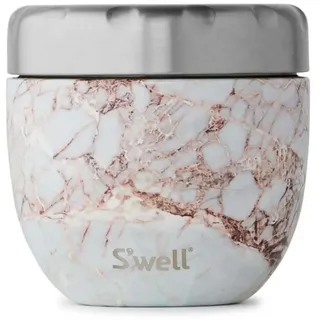 Swell 2 In 1 Gold Calacatta Eats Futternapf - White / Gold - One Size