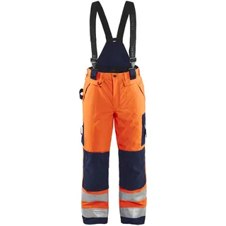 Blaklader 18851977 Winterhose High Vis, Orange/Marineblau, grootte C44