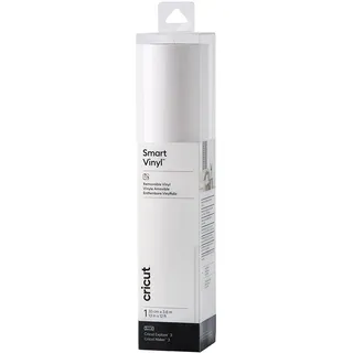 Cricut Smart Vinyl | 1 Sheet | 33cm x 3.6m | White, (12ft), 3.6m (12ft)