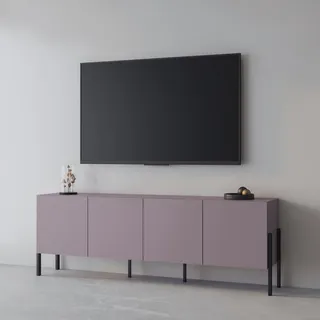 INOSIGN »Jukon,Breite 200 cm, moderne grifflose Kommode,4 Türen«, Sideboard, Anrichte viel Stauraum, push-to-open-Funktion