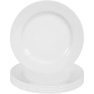 SELTMANN WEIDEN Frühstücksteller Rondo/Liane 20 cm weiß 6er Set