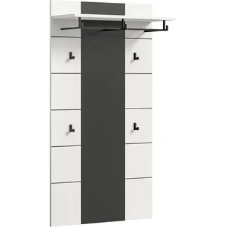 Home Affaire Garderobenleiste REHAT 80 x 145 x 29 cm Basalt Grau