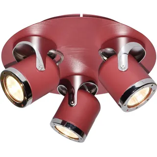 Rabalux 5039 Spots lampen April GU10 3X MAX 5 Metall rot - Rot