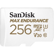 Bild von Max Endurance microSD Class 10 UHS-I V30 + SD-Adapter 256 GB