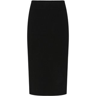 Y.A.S Damen YASASSI HW MIDI Knit Skirt S. NOOS Rocke, Black, 36