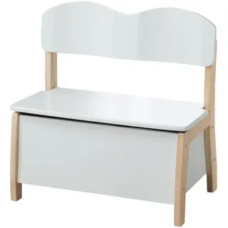 roba Kindertruhenbank roba 61,5 x 61,5 x 33,5 cm Holzwerkstoff weiß