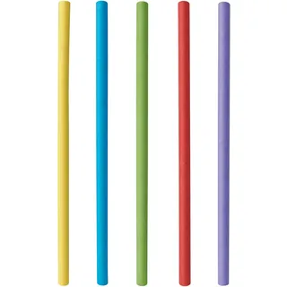 Papstar Shake-Strohhalme Papier Ø 8 mm 25 cm 500 St. Farbig sortiert