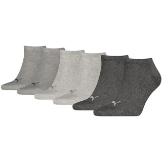 Puma Sneakersocken 3 Paar Grau 43-46