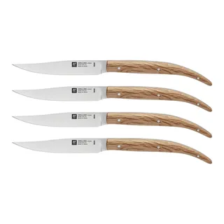 ZWILLING 39160-000-0, Messer-Set, Edelstahl, Holz, Silber, Holz, 35 mm - Silber