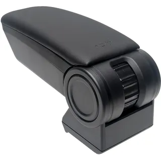 RATI ARMSTER 3 Armlehne kompatibel für CITROEN C3 AIRCROSS 2018-2021 [schwarz,vegan Leder] nachrüstbare Mittelarmlehne mit Staufach