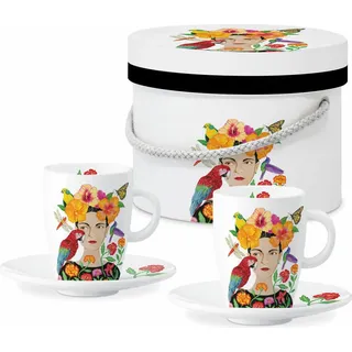 PPD La Dolorosa E-Cup, 2er Set, Espressotasse, Espresso Tasse, in Geschenkbox, New Bone China, 80 ml, 162901724
