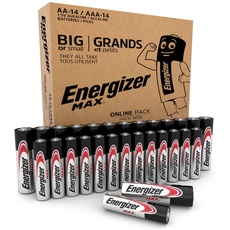 Energizer Max AA + AAA Batterien, Alkaline (28er Pack), Kombipackung