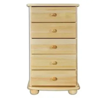 Highboard Kiefer massiv vollmassiv Massivholz Schrank Anrichte Kommode Schränke - Braun