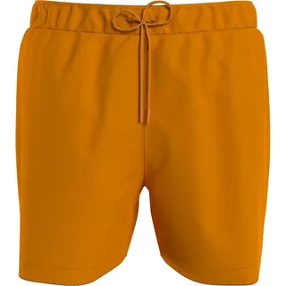 Tommy Hilfiger Herren Badehose Medium Drawstring Mittellang, Orange (Rich Ochre), XXL