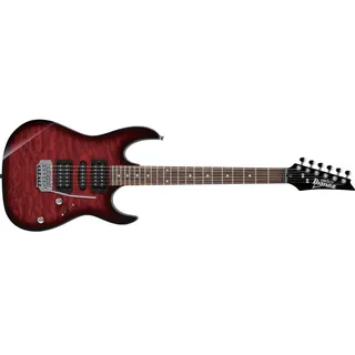 IBANEZ GRX70QA-TRB Transparent Red Burst