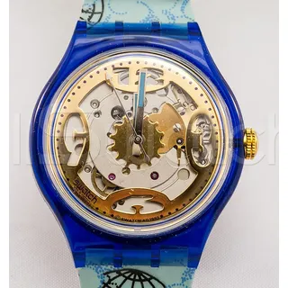 SWATCH Automatisch 1993 - SAN101 - MAPPAMONDO - Neu