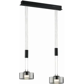Fischer & Honsel 1-flg. 20 cm rund schwarz, weiß