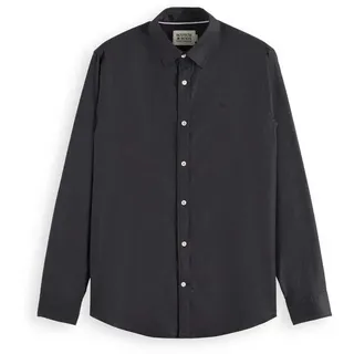 Scotch & Soda 179186 Langarmhemd - Black - 2XL