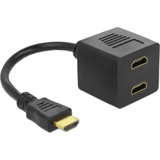Bild Adapter - HDMI Stecker - 2x HDMI Buchse 0,2m (65056)