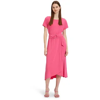 Betty Barclay Damen Midikleid mit Volant Pink Flambé,42