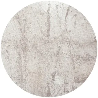 Louis De Poortere Teppich Albatre Mad Men Sol 240/240 cm , Beige , Textil , Marmor Optik, Stein Optik, Werkzeug/Technologie , Rund , 240x240 cm , Oeko-Tex® Standard 100 , antistatisch, pflegeleicht, rutschfeste Unterfläche, für Fußbodenheizung geeignet, UV-beständig, waschbar , Teppiche und Böden, Teppiche