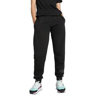 PUMA Damen ESS+ Animal Pants FL Strickhose