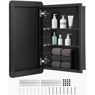 Vevor Arzneischrank 406 cm schwarz