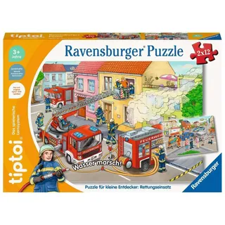 Ravensburger tiptoi Puzzle für kleine Entdecker: Rettungseinsatz