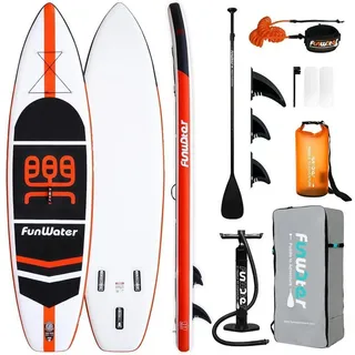 Tigerxbang SUP Board Set Sunny Wave 300 x 76 x 15 cm Blau