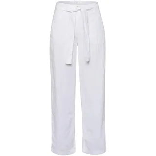 BRAX Damen Style Maine Pure Linen Hose, Weiß, 27W / 30L EU
