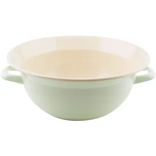 Riess, 0298-006, Weitling Ø 36cm, BUNT PASTELL, Emaille, Vol. (rec.): 6,5 Liter, Made in Österreich, LBH: 40,7x37,3x15,2cm, 1,887kg, Induktionskocher kompatibel, Gasherd geeignet, Ofenfest