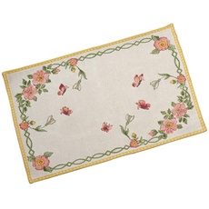 Bild von Spring Fantasy Gobelin Platzset "New Flowers", 32 x 48 cm, Baumwolle/Polyester, Bunt