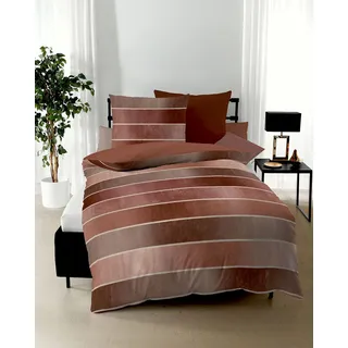 KAEPPEL Timeless Feinbiber terra 135 x 200 cm + 80 x 80 cm