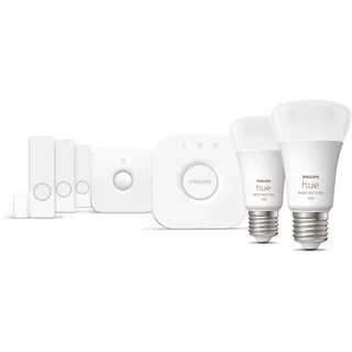 Philips Hue Secure Sensoren inkl. Bridge Starter Kit Weiß