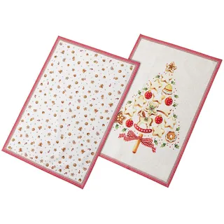 Villeroy & Boch Küchentücher Set 2 GK Winter Bakery Delight Küchenzubehör