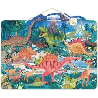 NICI Magnetisches Puzzle Dinosaurier