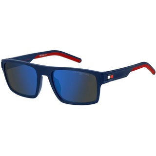 Tommy Unisex Th 1977/s Sunglasses, FLL/ZS Matte Blue, 55