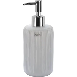 baliv Seifenspender Keramik Weiß