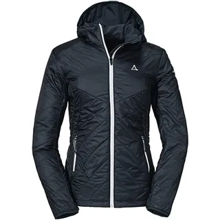 Schöffel Damen Padded Jacket Stams L, leichte, winddichte Winter Wanderjacke mit Recycling-Wattierung, atmungsaktive, wasserabweisende Outdoorjacke, navy blazer, 38