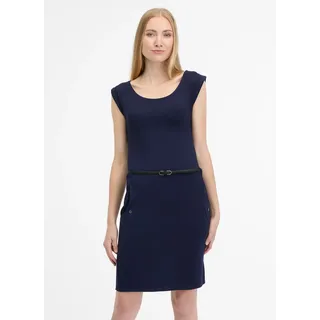Ragwear Minikleid "TAGG" Eingrifftaschen aus Viskose und Elasthan, in Jersey-Qualität mit Stretch, Kurzarm, midnight