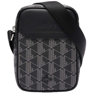 Lacoste The Blend Vertical Camera Bag Monogram Noir Gris