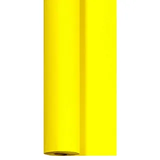 Duni Dunicel Tischdeckenrolle Gelb 1,18 m x 25 m, Tischdecke gelb