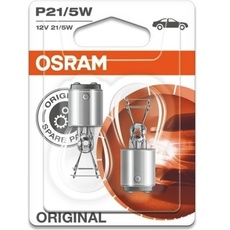 Osram ORIGINAL P21/5W,Halogen Sonderlampe,für Autos, 7528-01B, 12V, Doppelblister
