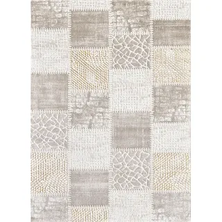 Webteppich , Beige , Textil , Vintage , rechteckig , 120x160 cm , Oeko-Tex® Standard 100 , pflegeleicht , Teppiche und Böden, Teppiche, Moderne Teppiche