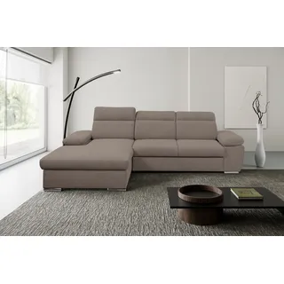 werk2 Eckcouch Polyester 2-Sitzer Beige