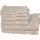 Cuddly Handtuchset 6-tlg. beige