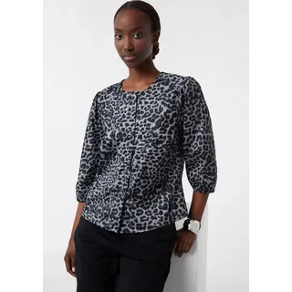 Comma, Comma Klassische Bluse schwarz 36